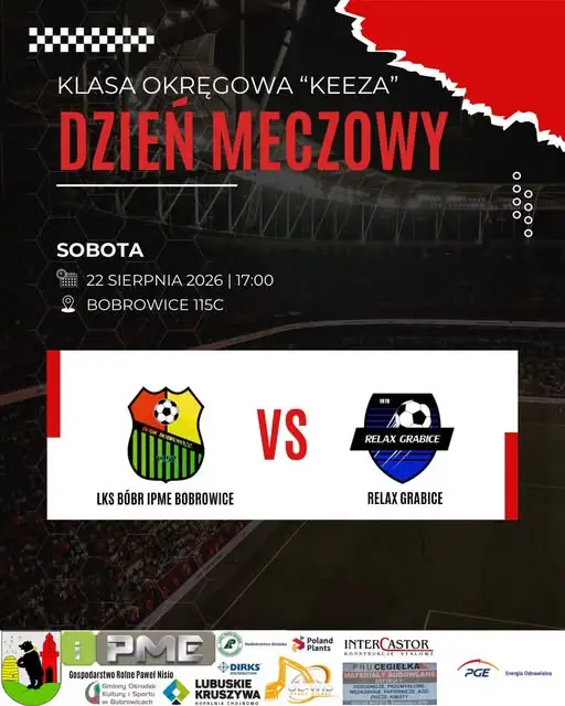 Piłkarskie emocje w Bobrowicach – mecz już dziś o 17:00