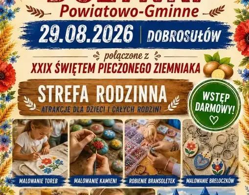 Dożynki 2026 w Dobrosułowie: Strefa Rodzinna pełna atrakcji dla każdego