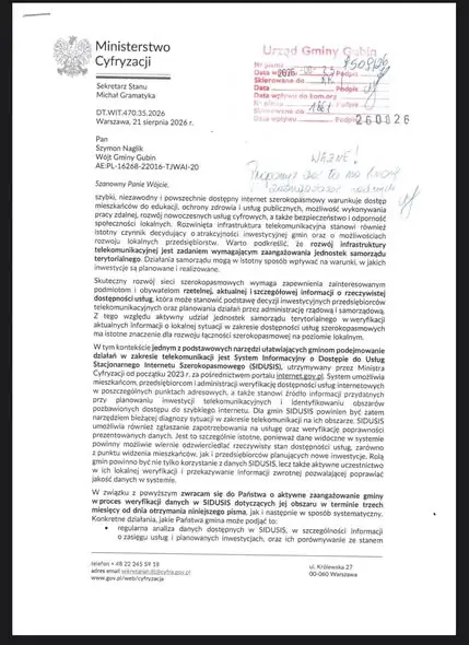 Sprawdź internet pod swoim adresem na internet.gov.pl! Ministerstwo Cyfryzacji weryfikuje dostępność