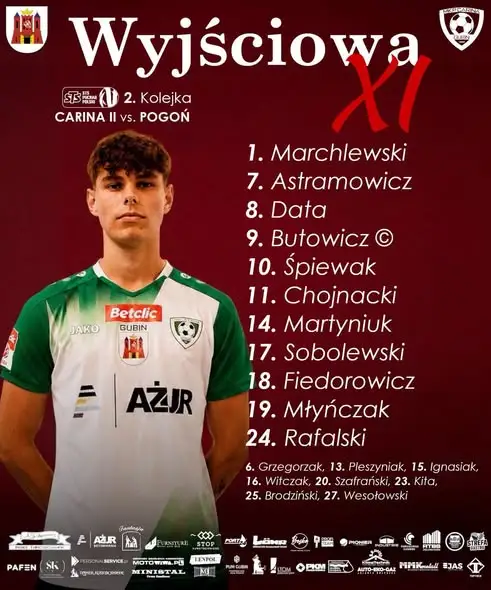 MKS Czarni Żagań 1957 i Carina Gubin poznały składy na 2. rundę Lubuskiego Pucharu Polski