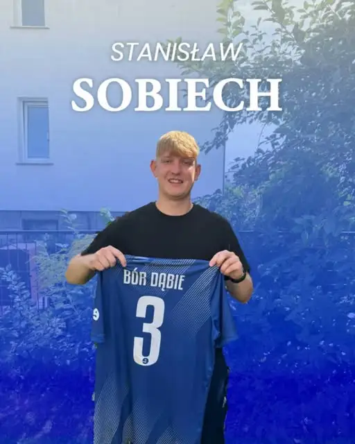Bór Dąbie pozyskuje Stanisława Sobiecha – nowy obrońca w drużynie
