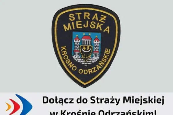 Krosno Odrzańskie szuka aplikanta w Straży Miejskiej. Nabór trwa do 21 września