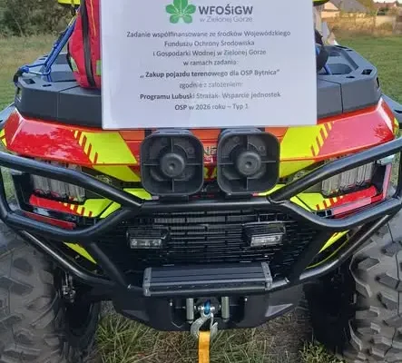 Nowy quad dla OSP Bytnica – większe bezpieczeństwo i ochrona środowiska