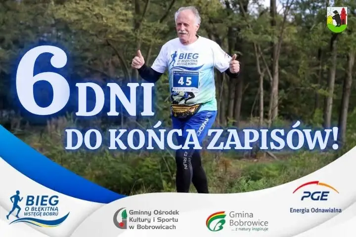 Bieg o Błękitną Wstęgę Bobru – zapisy tylko do 30 września