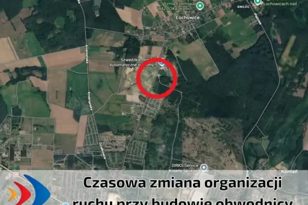 Krosno Odrzańskie: zmiany w ruchu na drodze gminnej 2503F od 1 października