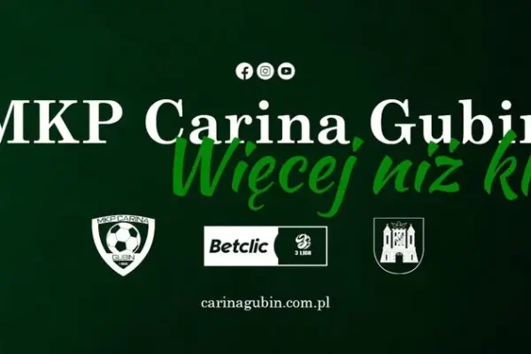 Carina Gubin podejmuje Goczałkowice-Zdrój w 12. kolejce Betclic 3 Ligi