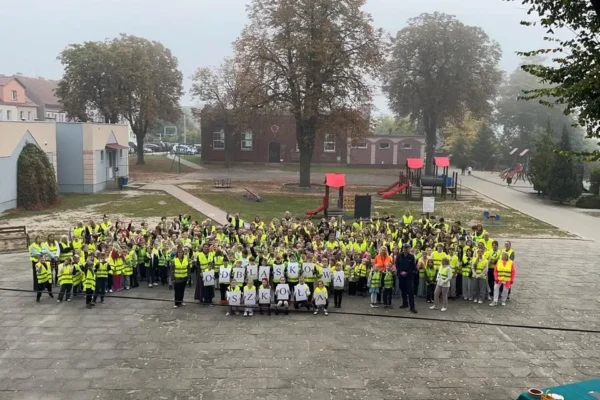 Pierwszaki z Gubina zdobyły Dyplom Superbohatera Odblasków