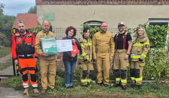 Struga: szkolenie z pierwszej pomocy i nowy defibrylator AED dla mieszkańców
