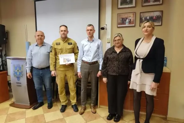 Krosno Odrzańskie: szkoły uczą się reagować na alarmy zagrożenia