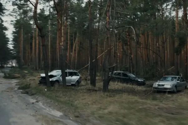 Krosno Odrzańskie: kolizja trzech pojazdów na ul. Poznańskiej – ruch wahadłowy